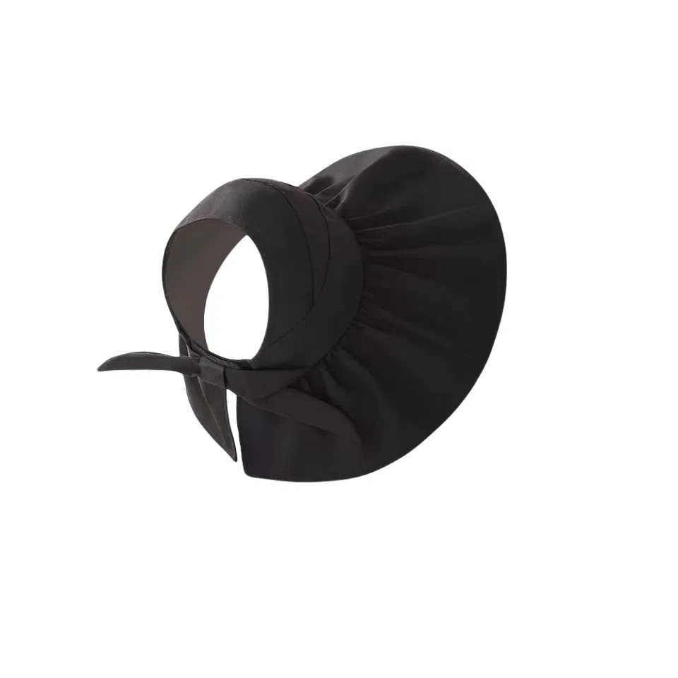 图涂丫 防紫外线遮阳帽大檐遮脸渔夫 涤纶 防晒帽 男女同款情侣款