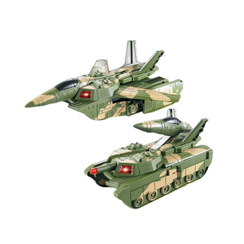 咕轹 特技变形坦克金刚警车 玩具