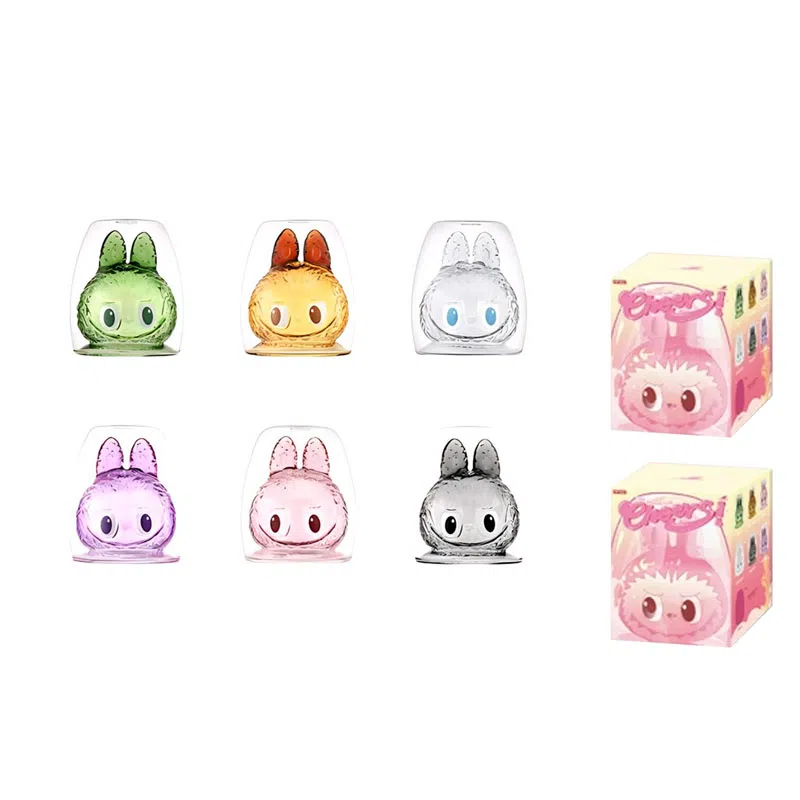 POP MART THE MONSTERS CHEERS Glass Cup