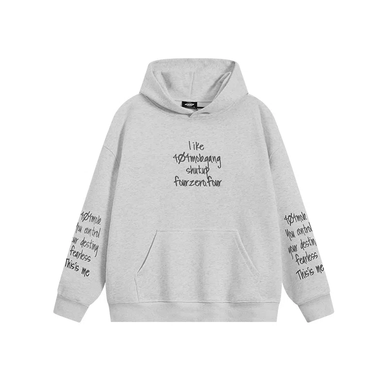 404MOB GANG Slogan Hoodie