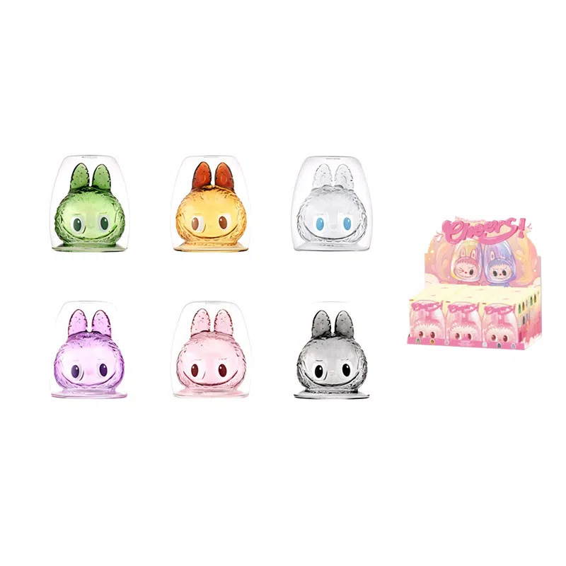 POP MART THE MONSTERS CHEERS Glass Cup