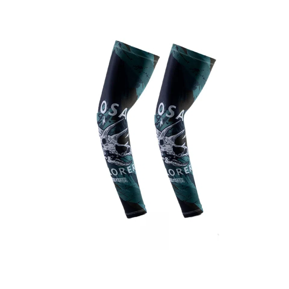 图涂丫 防紫外线骑行手臂套超薄冰爽透气手袖 涤纶 防晒袖 男女同款情侣款