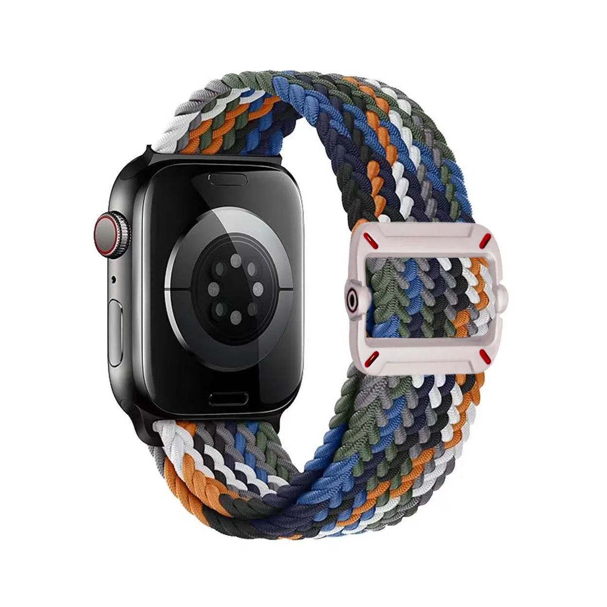 亿祈发 表带 苹果适用 尼龙材质 编织尼龙透气腕带男女通用