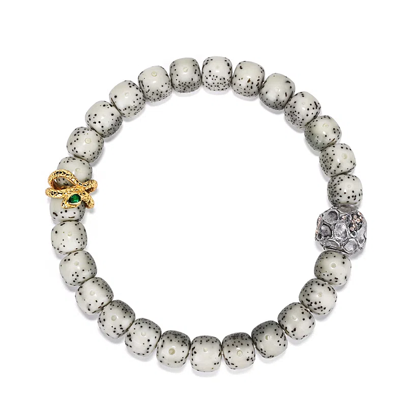 钰澜文玩 【灵蛇盘踞】 星月菩提 手串 男女同款情侣款