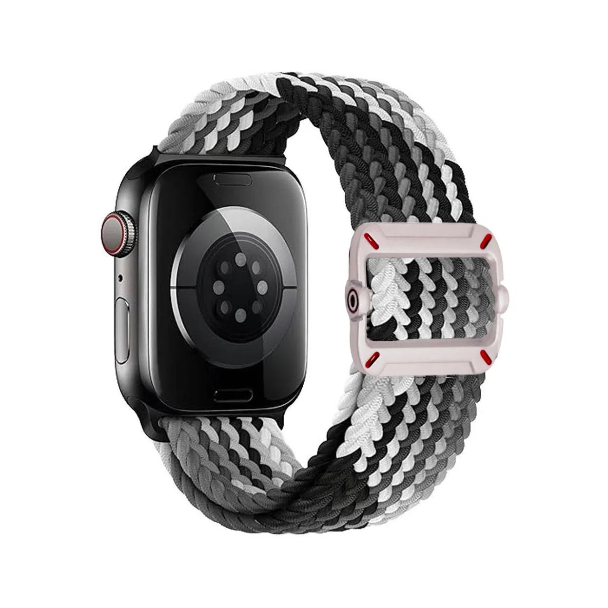 亿祈发 表带 苹果适用 尼龙材质 编织尼龙透气腕带男女通用