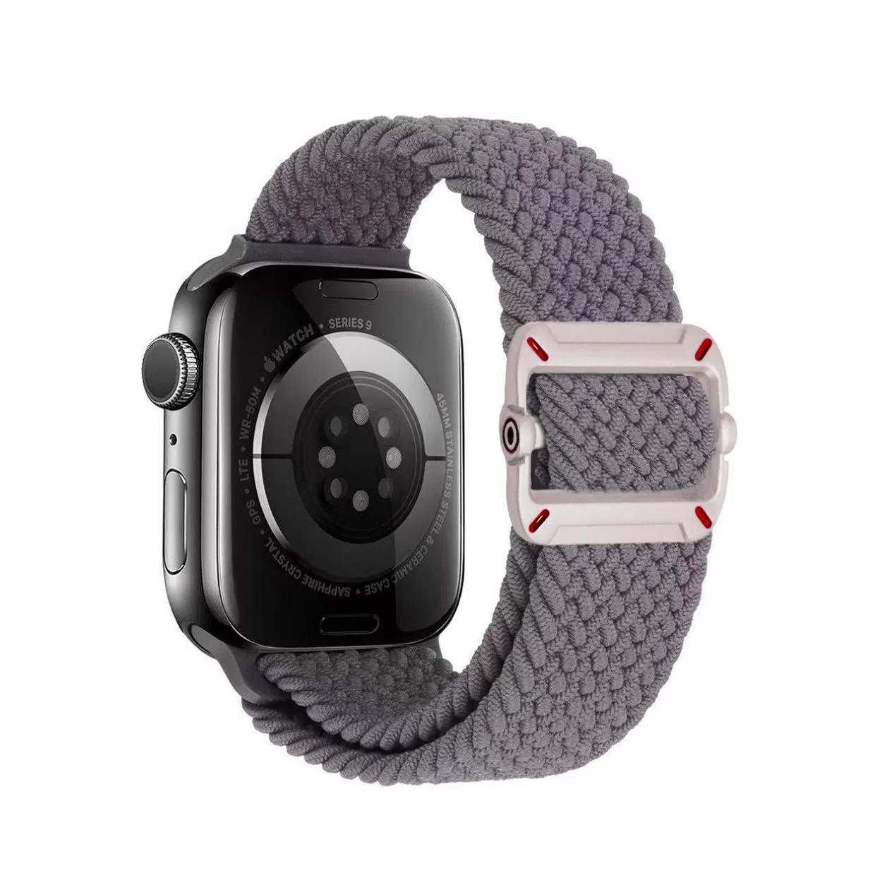 亿祈发 表带 苹果适用 尼龙材质 编织尼龙透气腕带男女通用