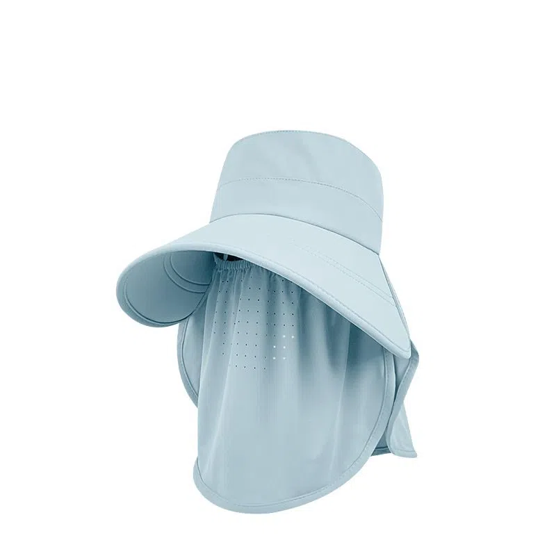 艾佳微 遮阳骑车太阳户外防紫外线 聚酯纤维 防晒帽 男女同款情侣款