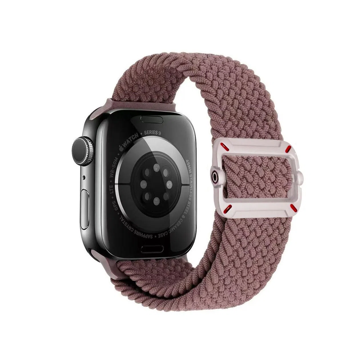 亿祈发 表带 苹果适用 尼龙材质 编织尼龙透气腕带男女通用