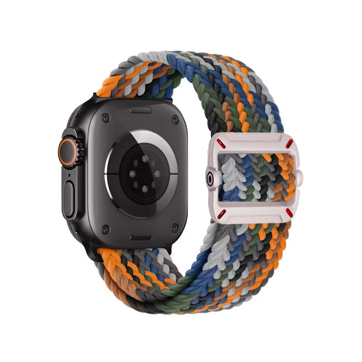 亿祈发 表带 苹果适用 尼龙材质 编织尼龙透气腕带男女通用