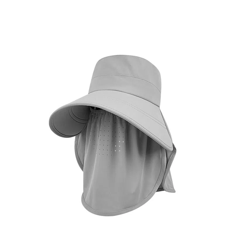 艾佳微 遮阳骑车太阳户外防紫外线 聚酯纤维 防晒帽 男女同款情侣款