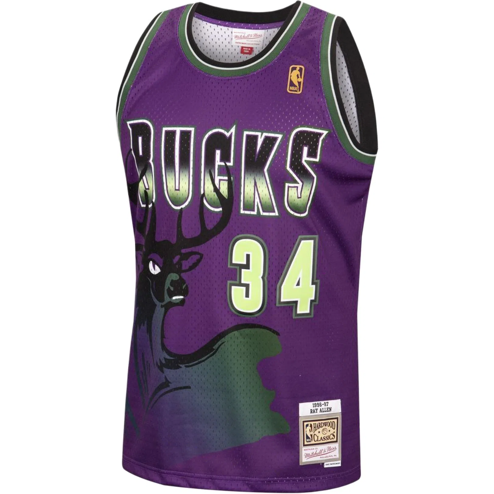 Mitchell Ness x NBA Milwaukee Bucks