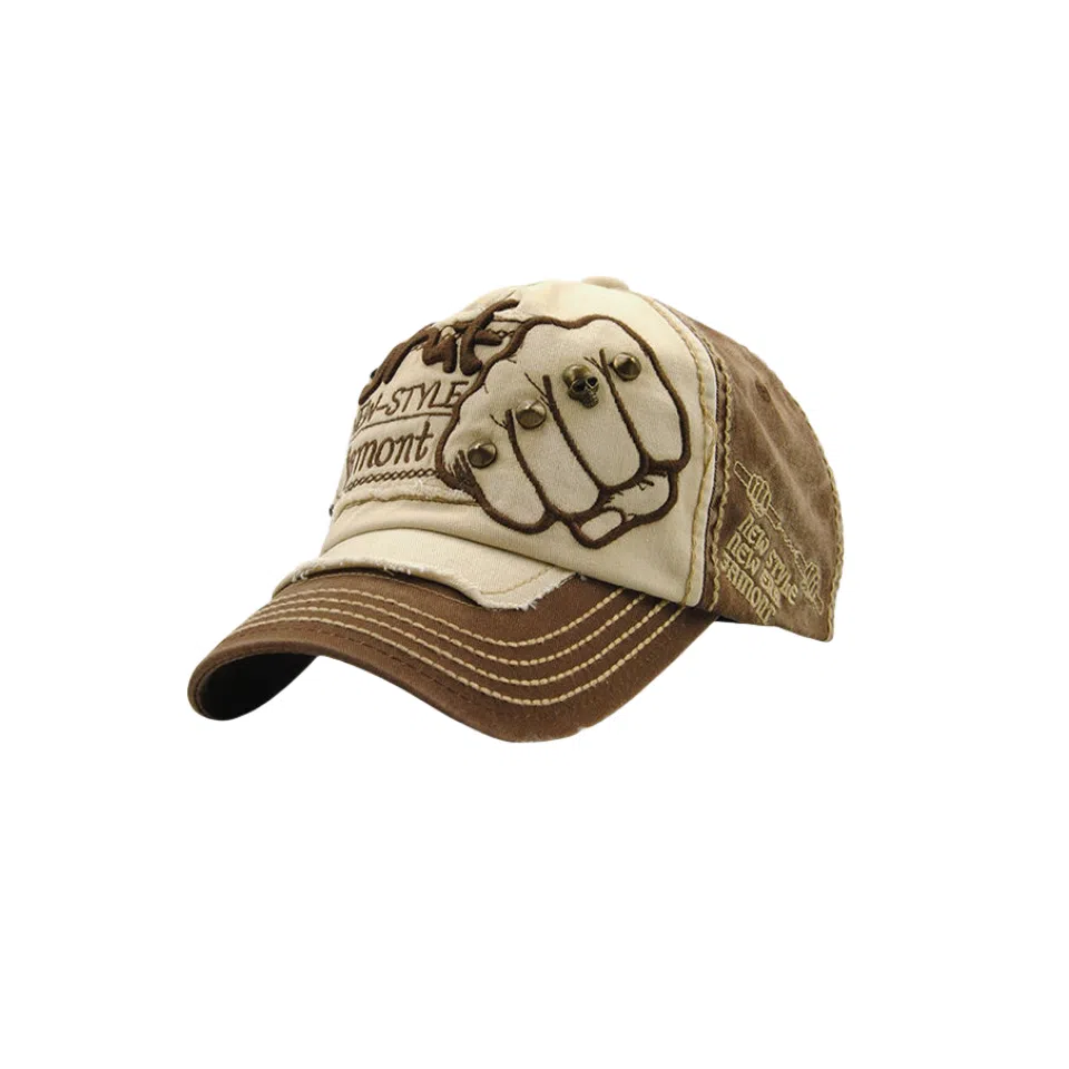 图涂丫 大头围嘻哈复古轻奢个性 涤纶 鸭舌帽 男女同款情侣款