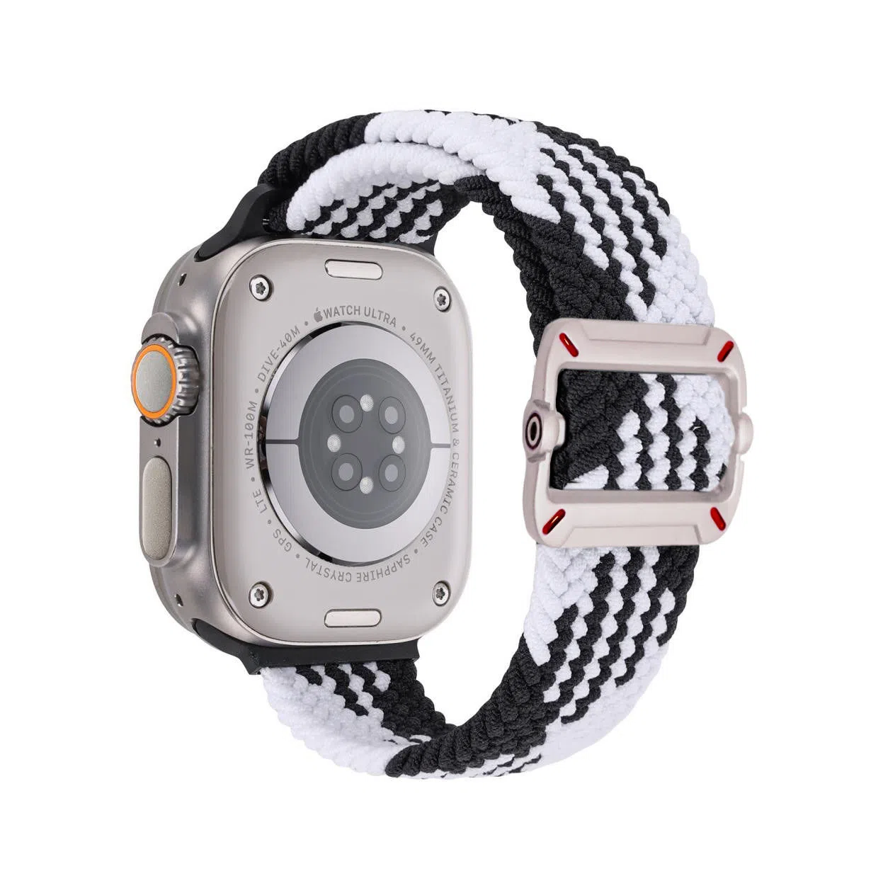 亿祈发 表带 苹果适用 尼龙材质 编织尼龙透气腕带男女通用