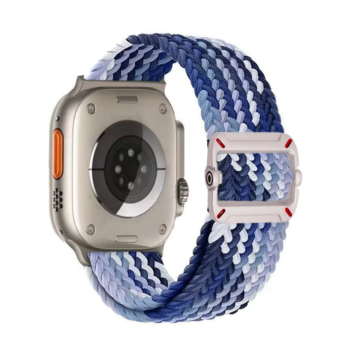 亿祈发 表带 苹果适用 尼龙材质 编织尼龙透气腕带男女通用