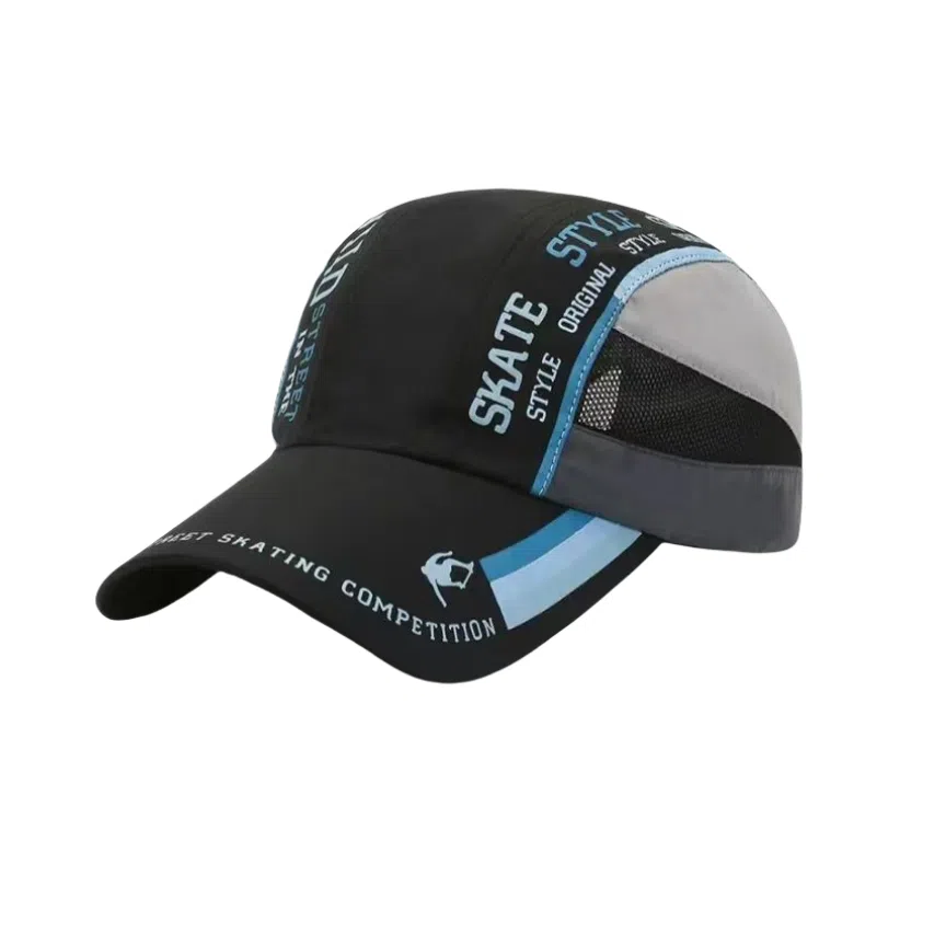 图涂丫 轻薄速干网眼透气遮阳帽户外钓鱼防晒 涤纶 鸭舌帽 男女同款情侣款