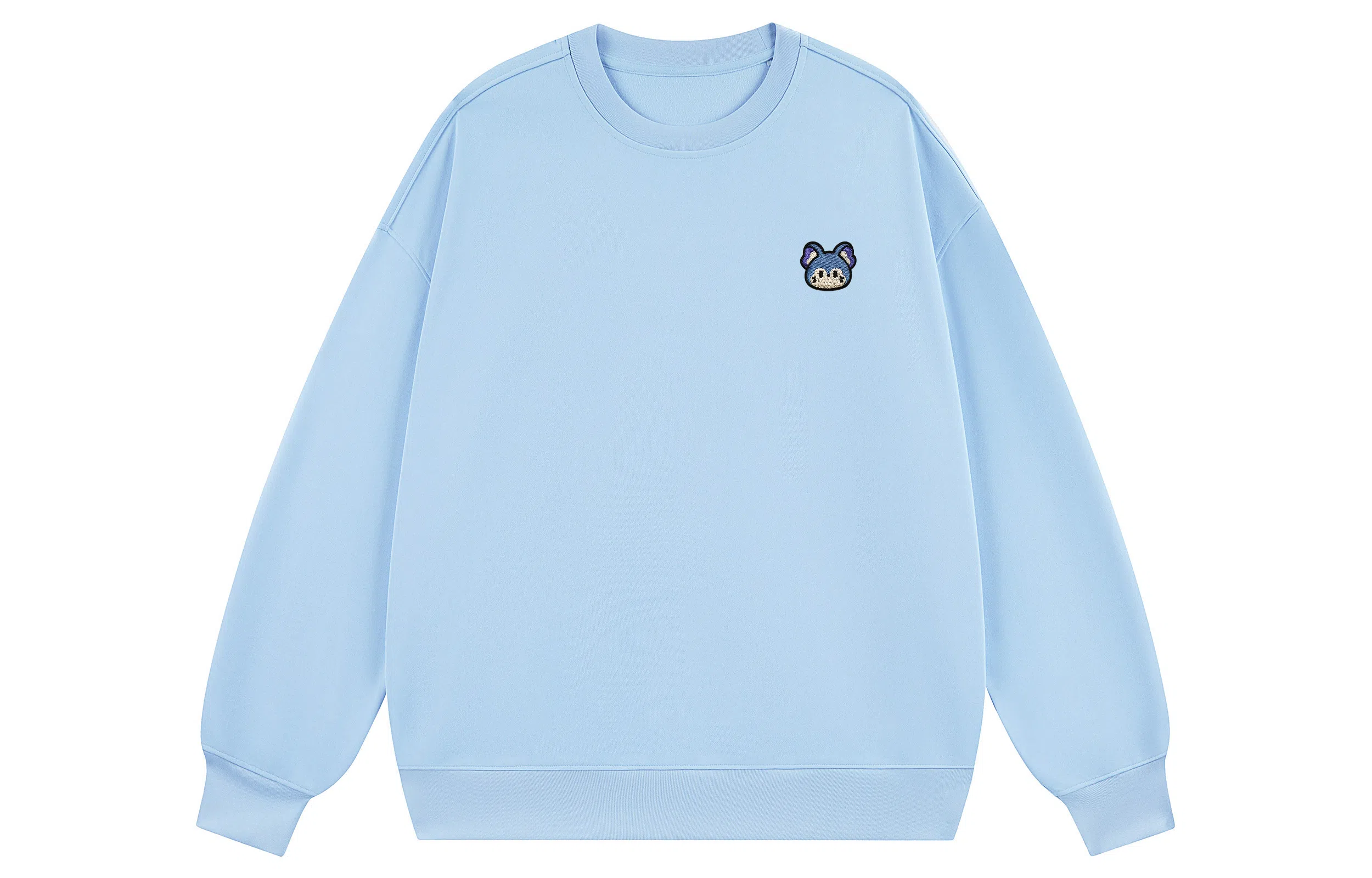 王者荣耀 卡通动漫英雄头像美式高街落肩款宽松舒适透气帅帅青少年无性别百搭时尚潮流圆领卫衣 梦奇款 男女同款