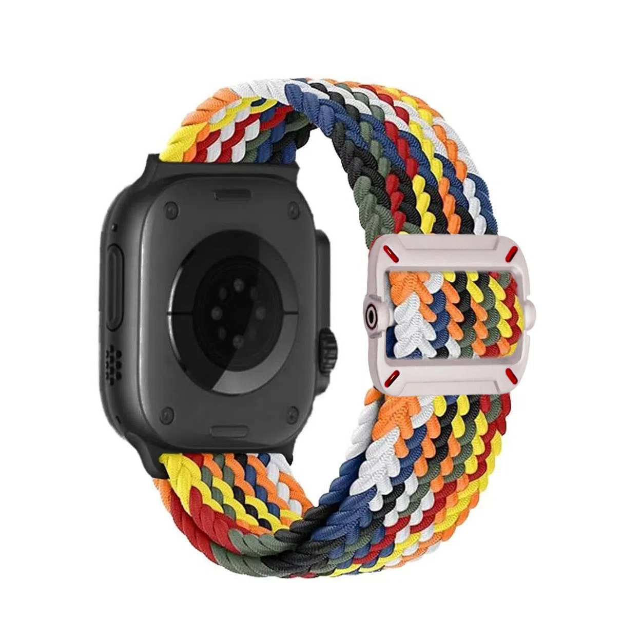 亿祈发 表带 苹果适用 尼龙材质 编织尼龙透气腕带男女通用