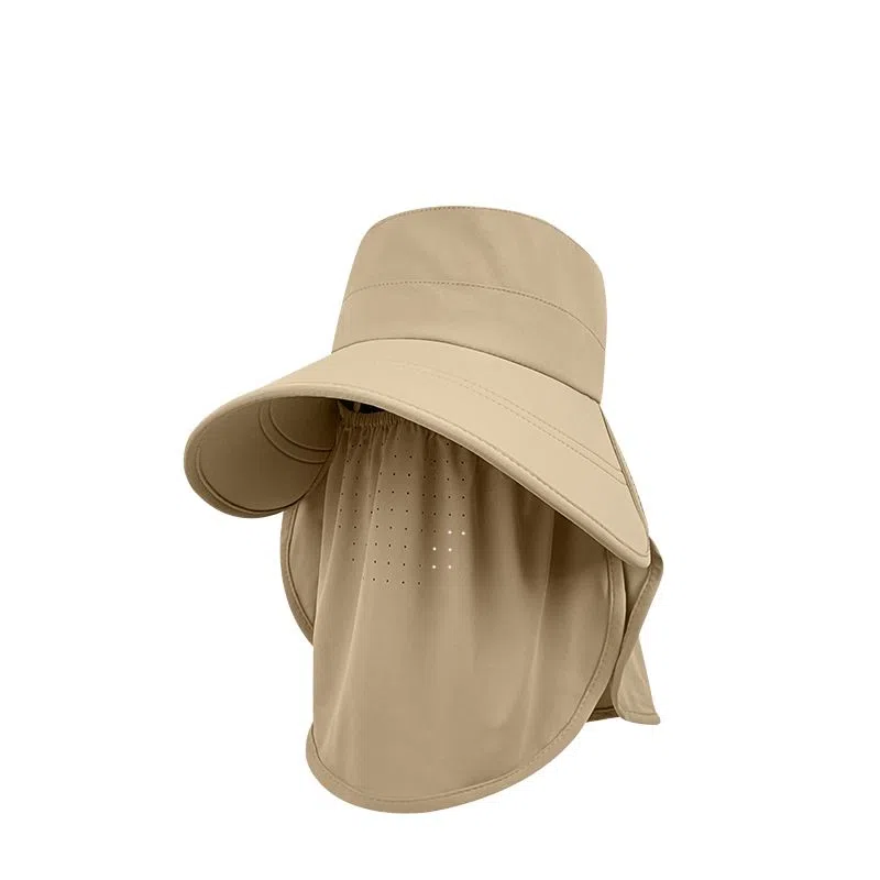 艾佳微 遮阳骑车太阳户外防紫外线 聚酯纤维 防晒帽 男女同款情侣款