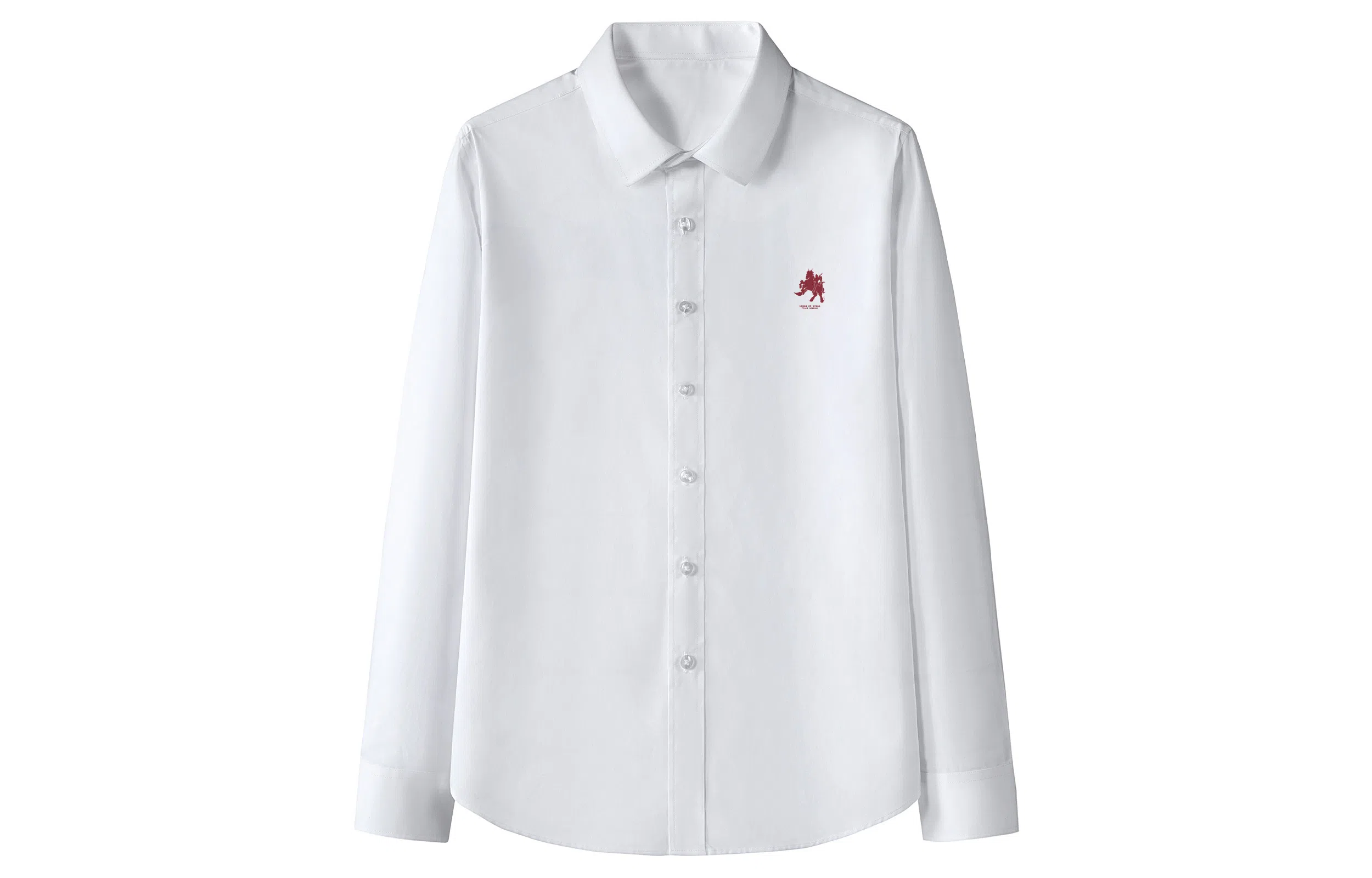 王者荣耀 轻商务大码极简经典易打理不易褶皱挺括简约韩系柔软透气松弛感叠穿高级感通勤日常纯色百搭毕业正式休闲宽松长袖衬衫 男女同款