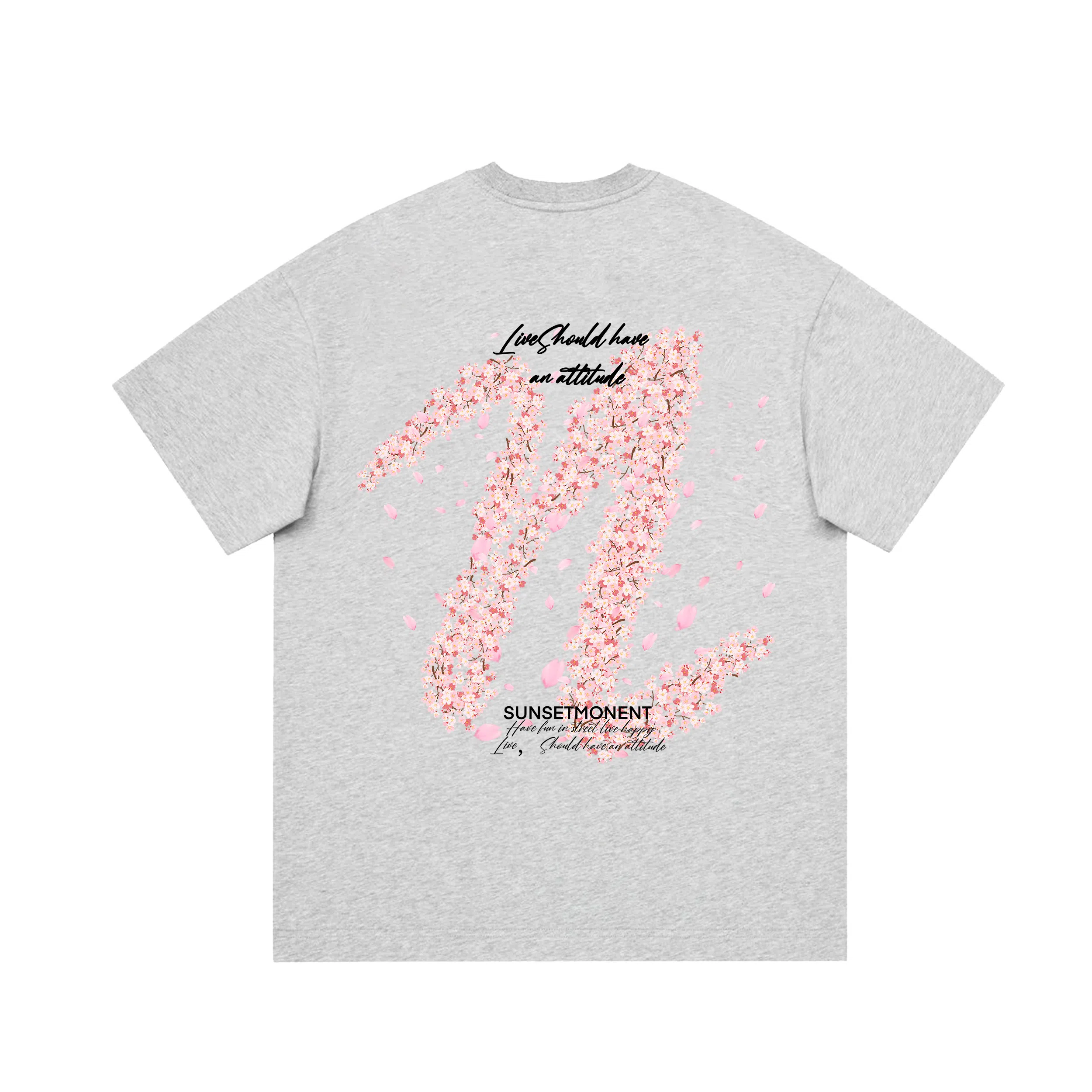 SUNSETMONENT N Logo Basketball Tee