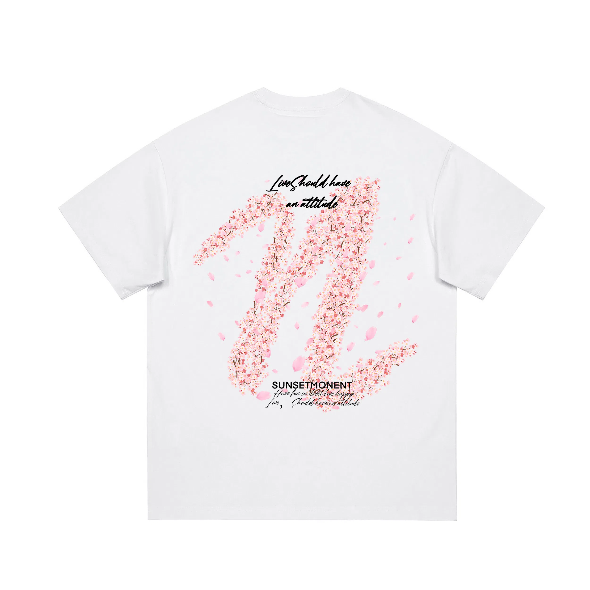 SUNSETMONENT N Logo Basketball Tee