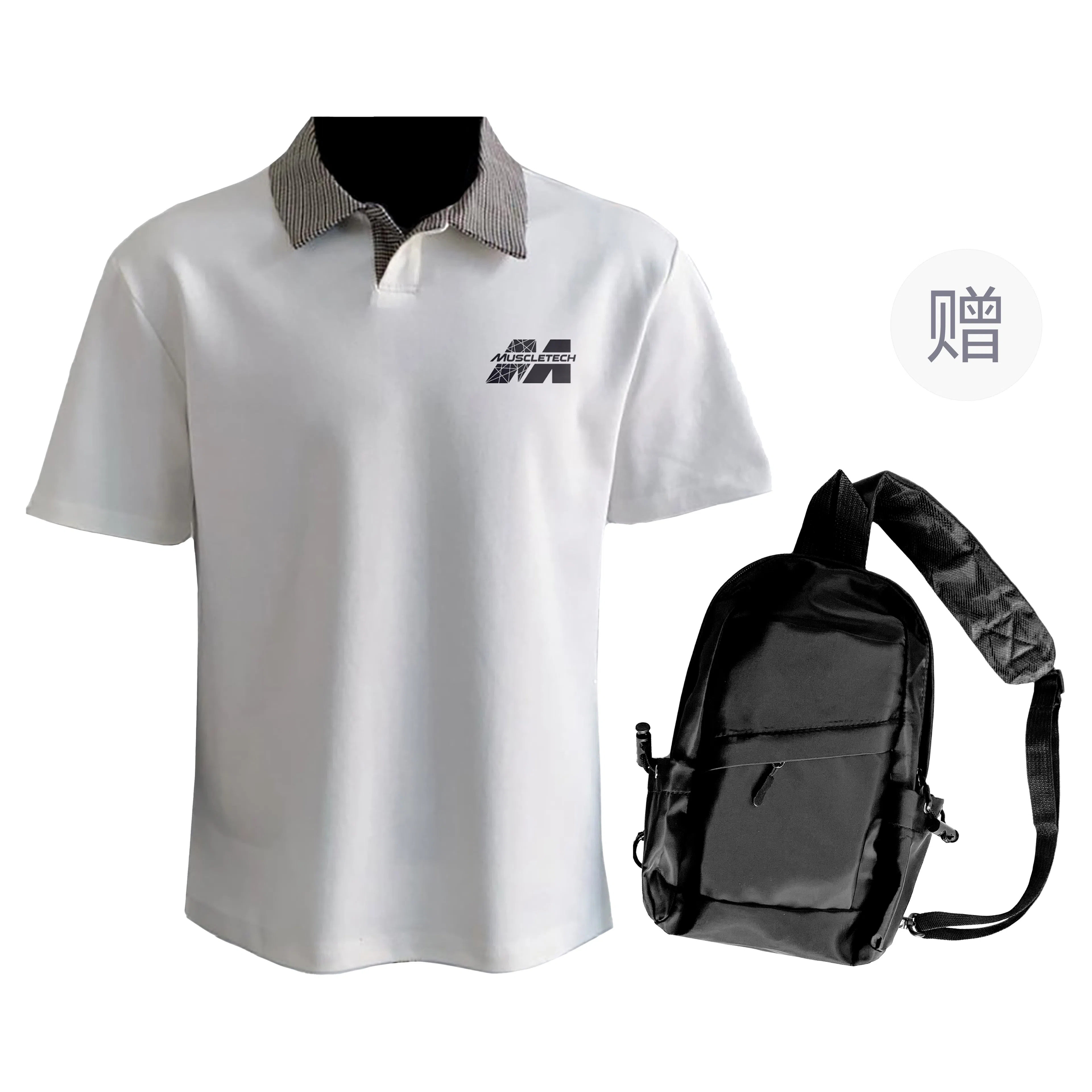 MUSCLETECH cleanfitlogoPolo