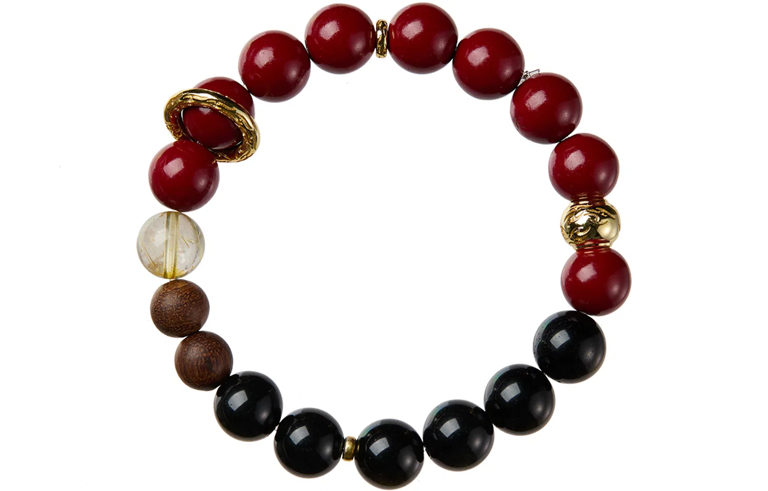 石头记 乾坤哪吒转运珠 吸金平安喜乐新中式浪漫复古本命年纳福显白贵气高级感通勤百搭 #好运 礼盒再造辰砂 朱砂 手串 女款