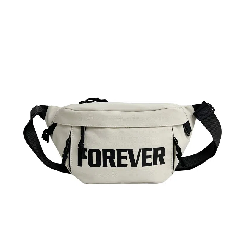 帕克熊 炫酷潮游玩日常通勤 尼龙布 胸包 常规 男女同款情侣款 多色