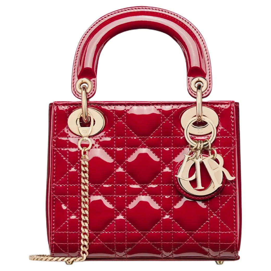Dior Lady Dior Cherry Red