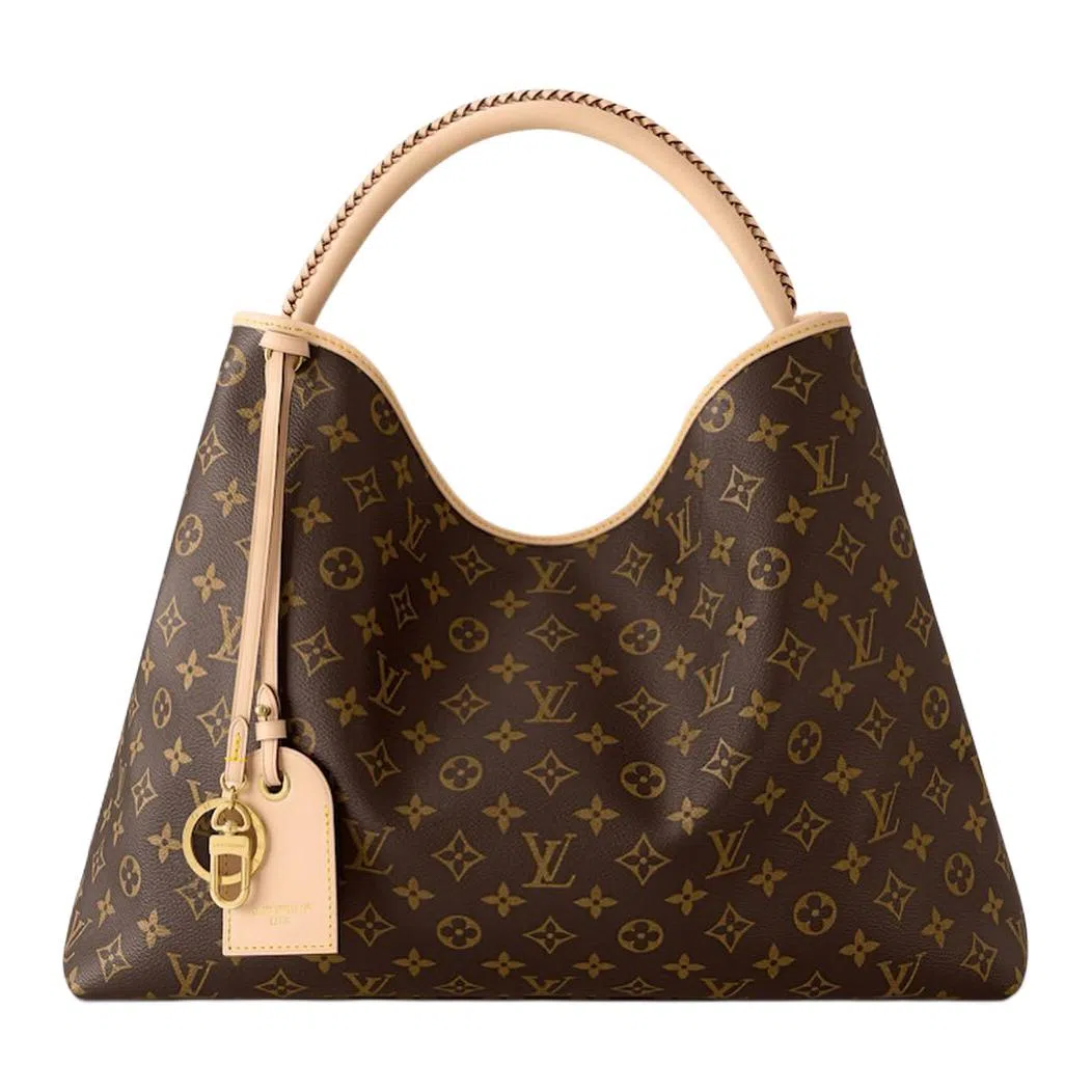 Louis Vuitton Again Tote Brown