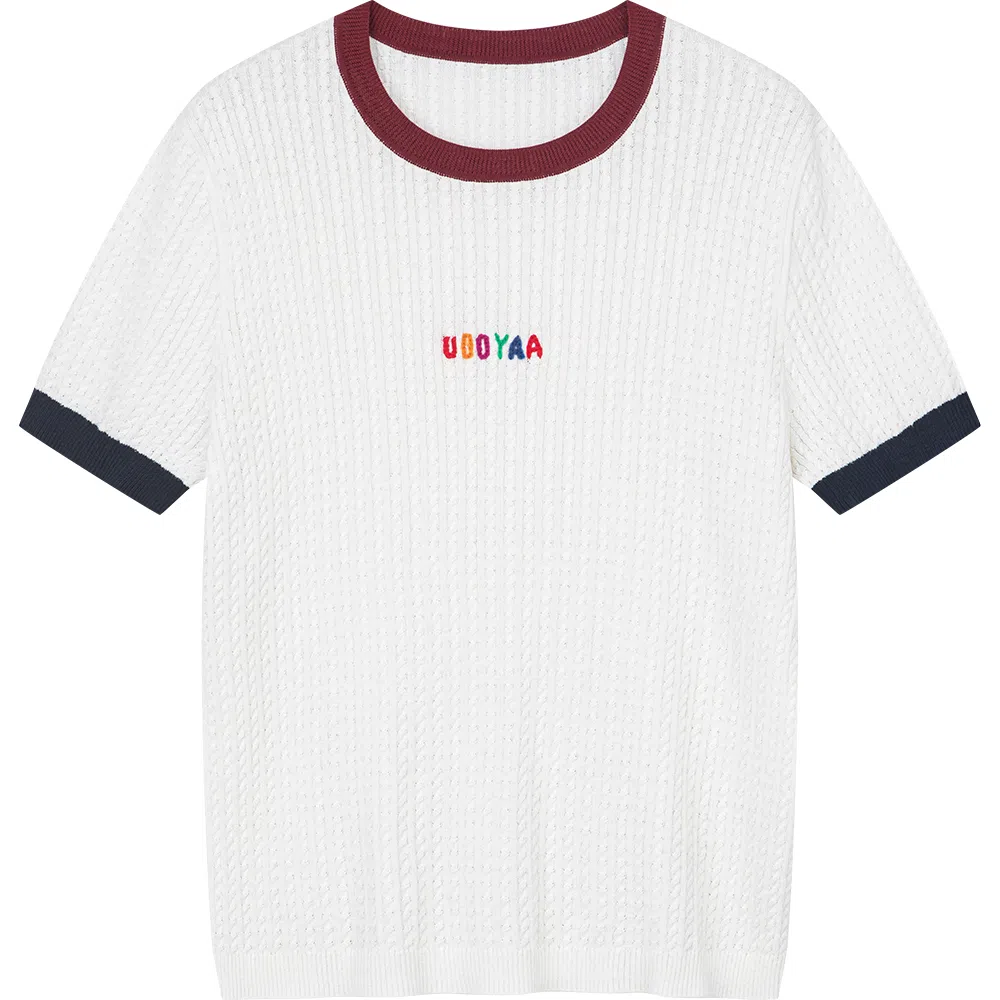 UOOYAA Ringer Tee LOGO T