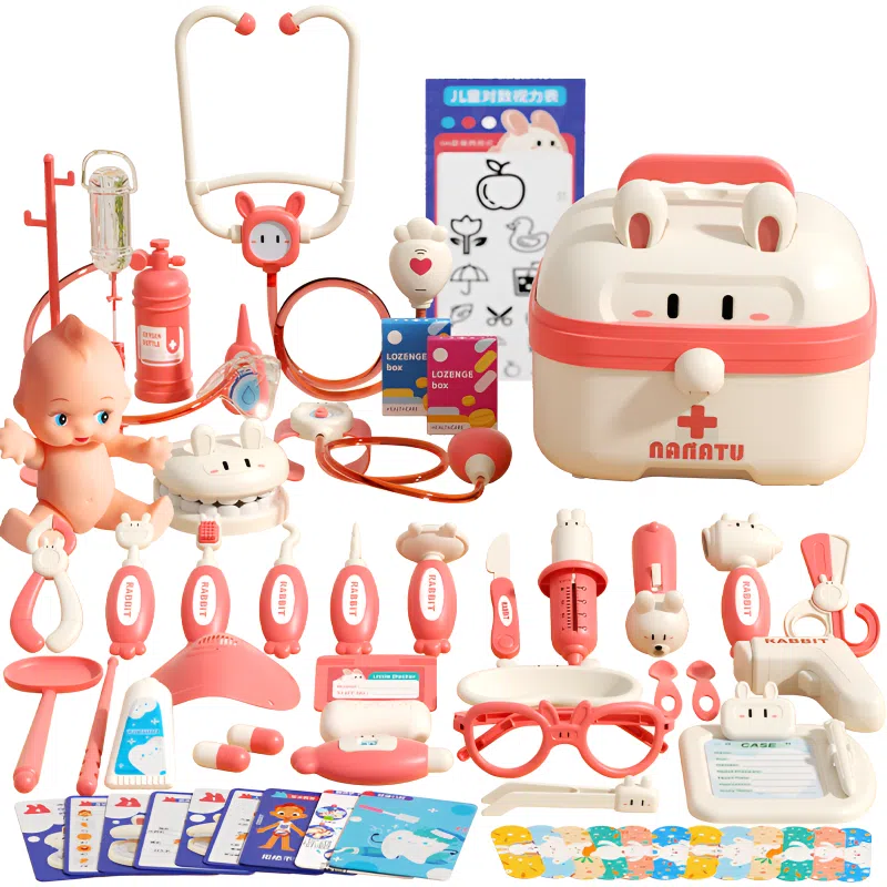 益米 过家家系列 小羊医护套装  医生护士角色扮演 早教益智玩具