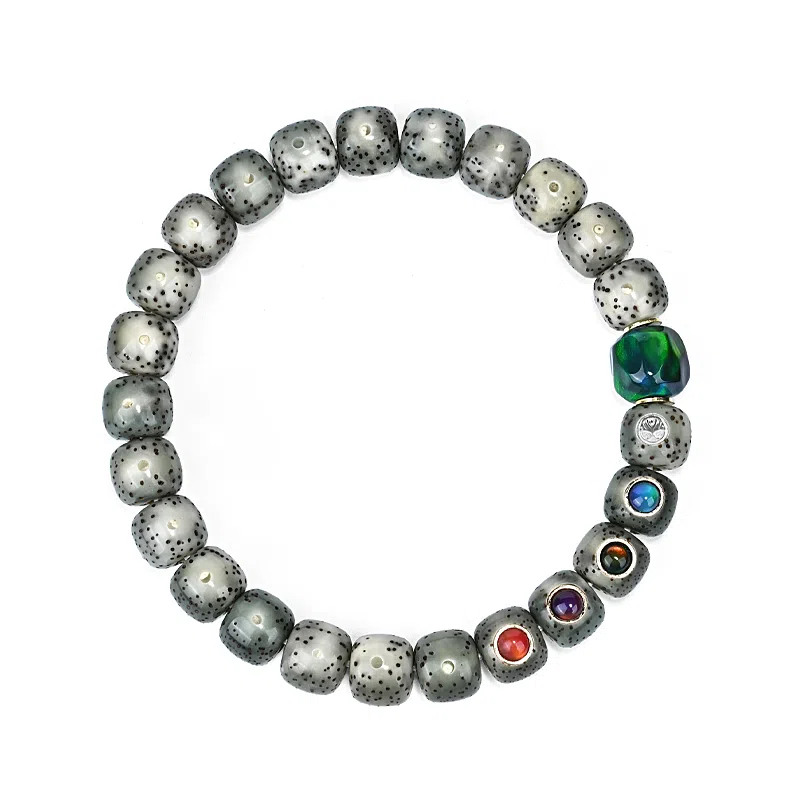 钰澜文玩 小冰糖佛珠转运珠经典百搭 星月菩提 手串 男女同款情侣款