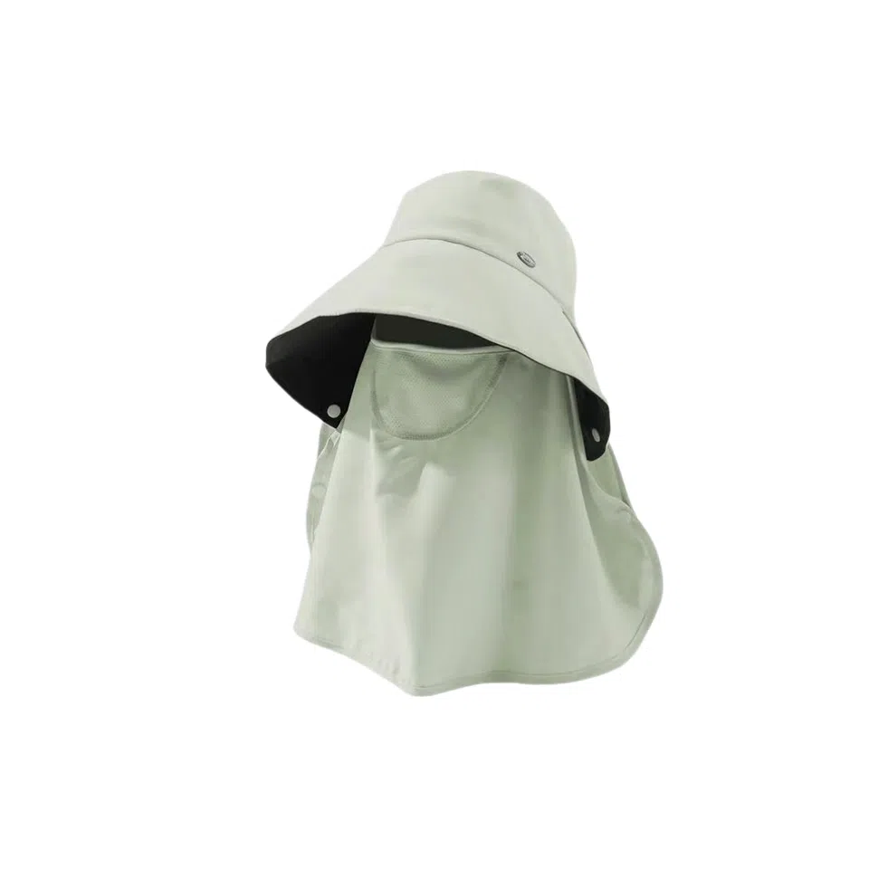 图涂丫 全方位遮阳帽户外紫外线 涤纶 防晒帽 男女同款情侣款