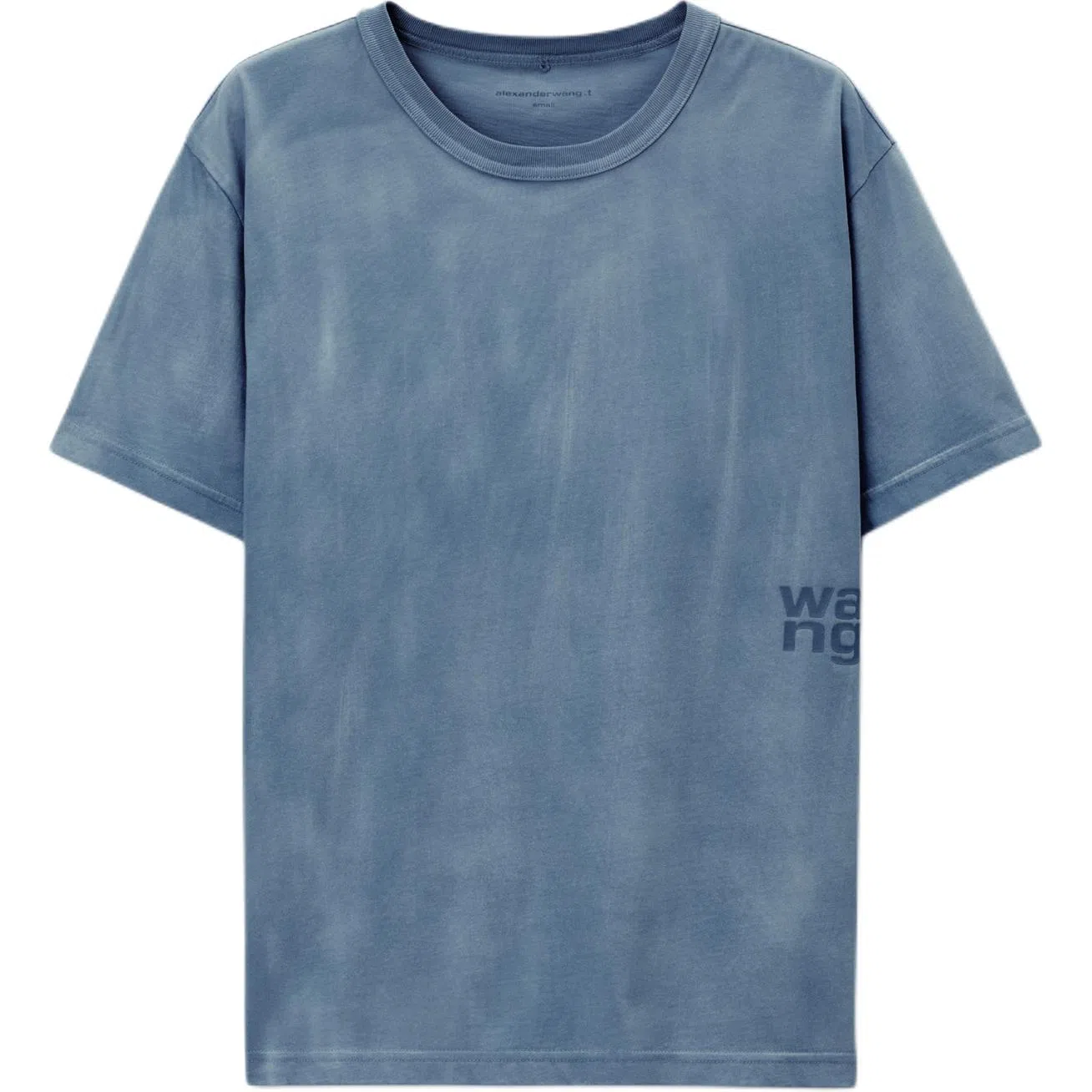Alexander Wang Logo T-Shirt Blue