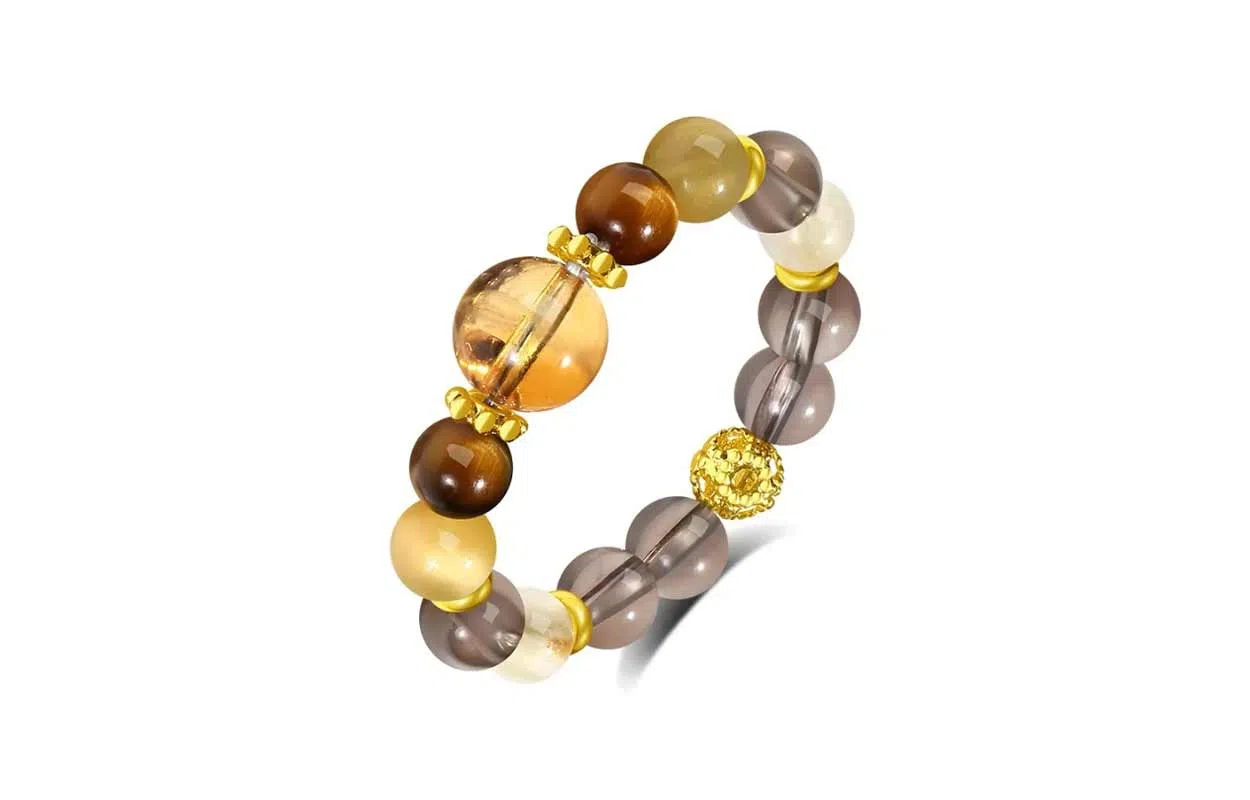 百利金 八方来财综合招财纳福时来运转国潮新中式小众设计百搭时尚高级感转运珠#好运 虎眼石 戒指 男女同款情侣款