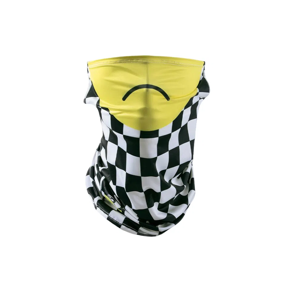 图涂丫 卡通表情机车骑行脸罩防紫外线护颈 涤纶 防晒面罩 男女同款情侣款