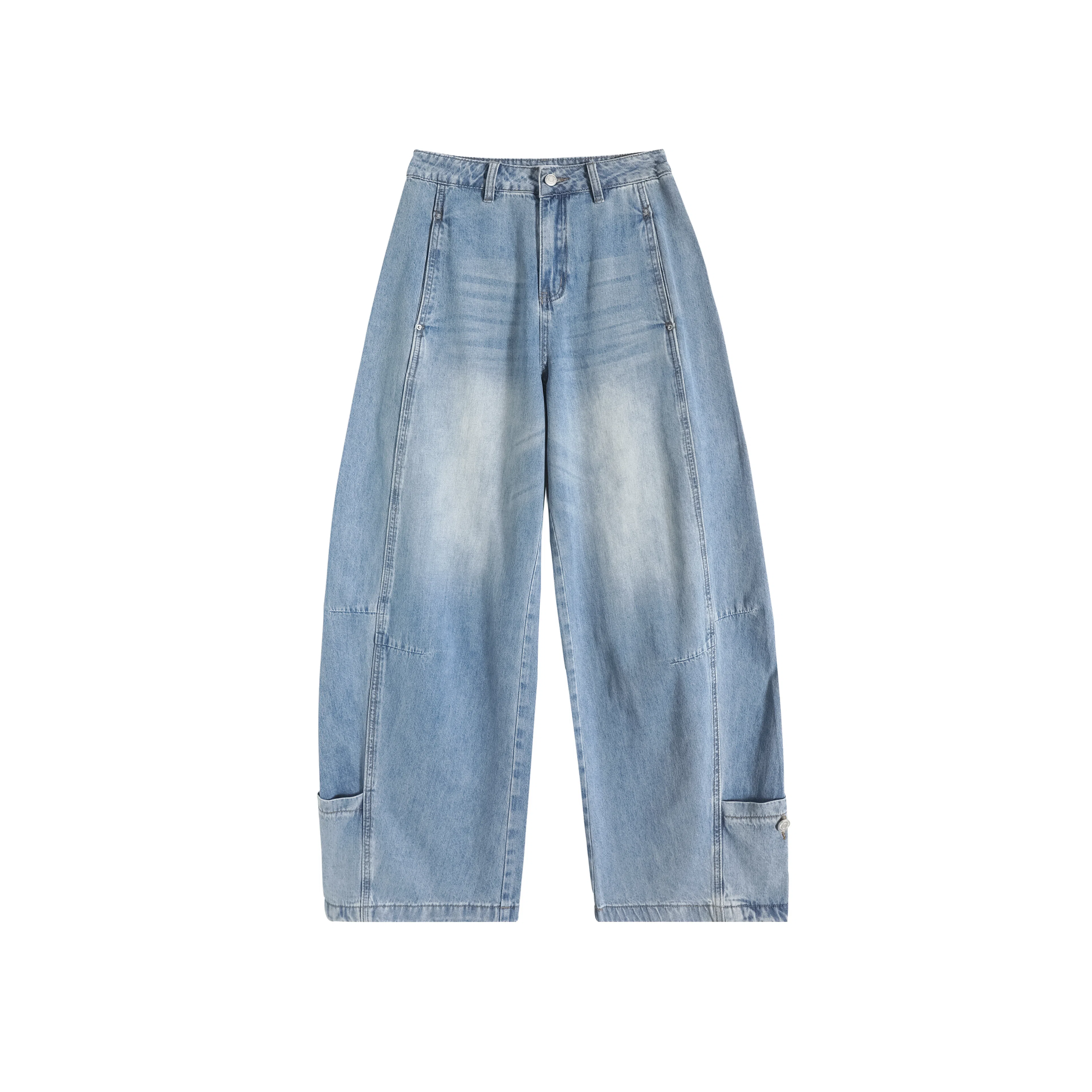 玫丝朵 简约舒适时尚潮流牛仔裤 女款