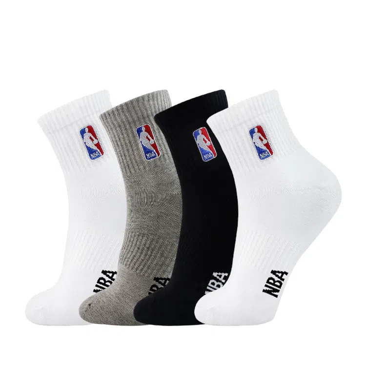 NBA Socks White