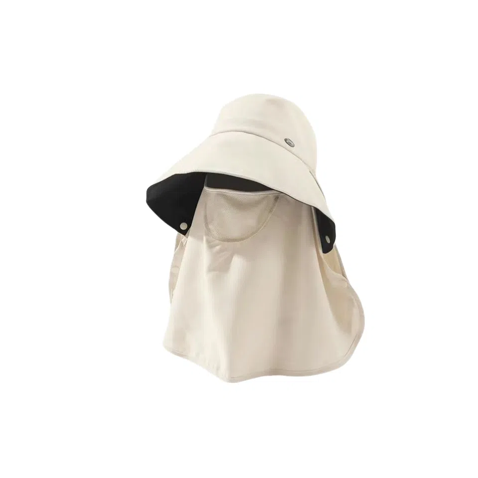 图涂丫 全方位遮阳帽户外紫外线 涤纶 防晒帽 男女同款情侣款