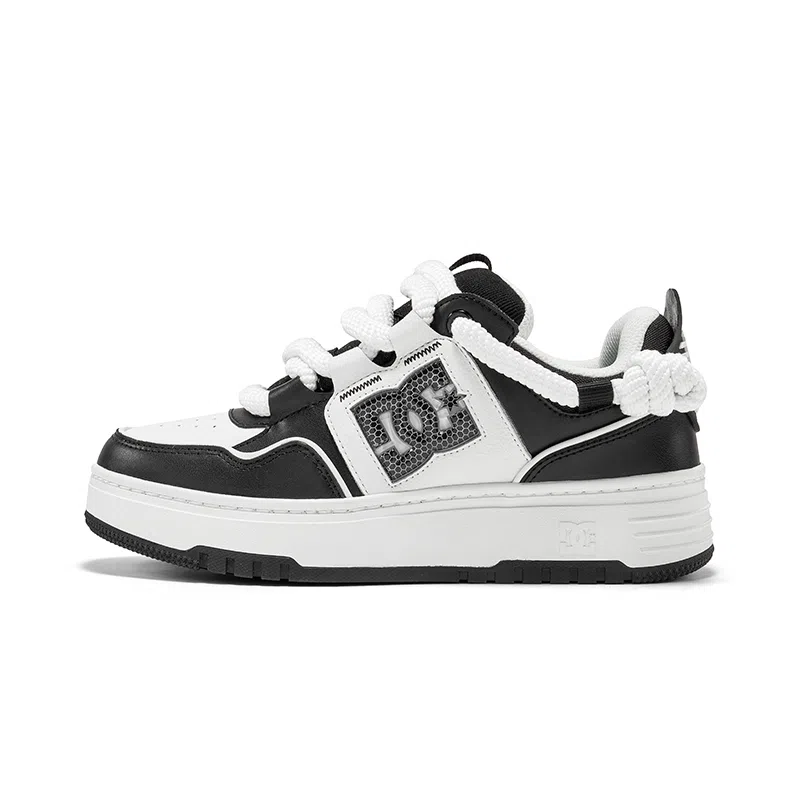 DC Shoes LNLAY CAS White Black