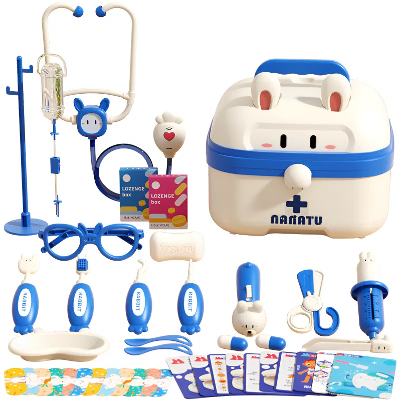 益米 过家家系列 小羊医护套装  医生护士角色扮演 早教益智玩具