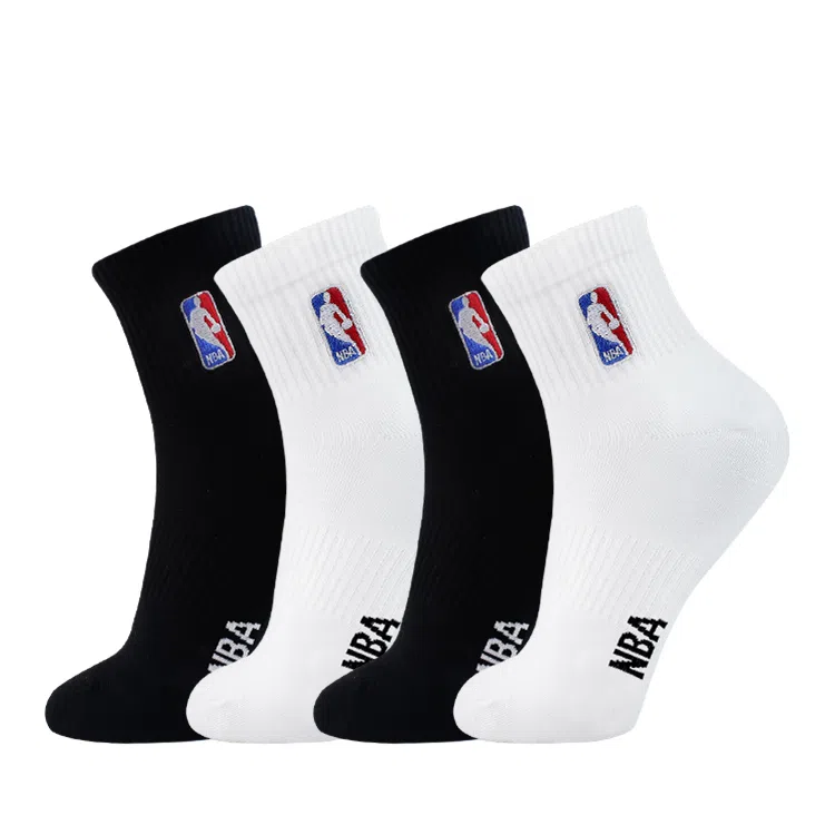 NBA Socks White