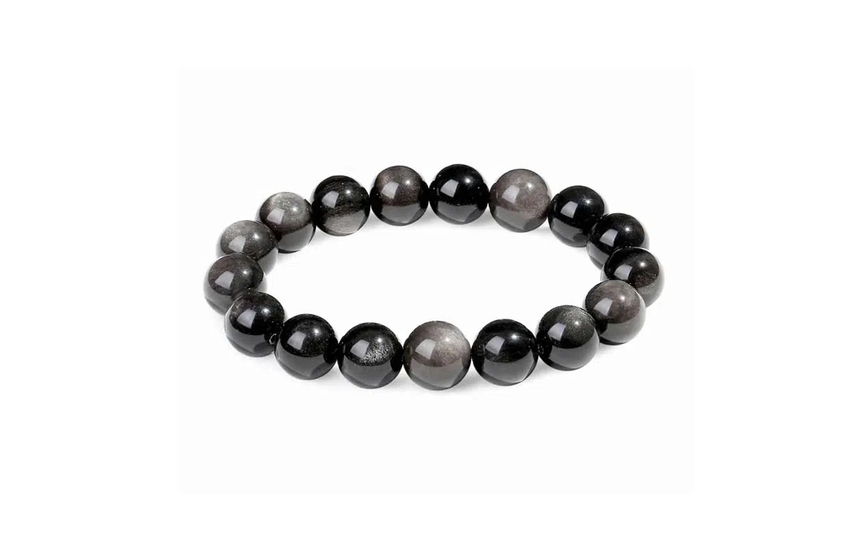 百利金 诸事顺利 平安转运国潮复古新中式简约精致轻奢气质小众设计转运好运 黑曜石 手串 男女同款情侣款