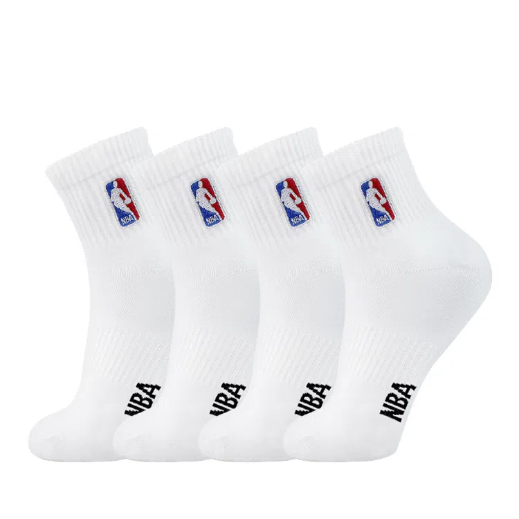 NBA Socks White