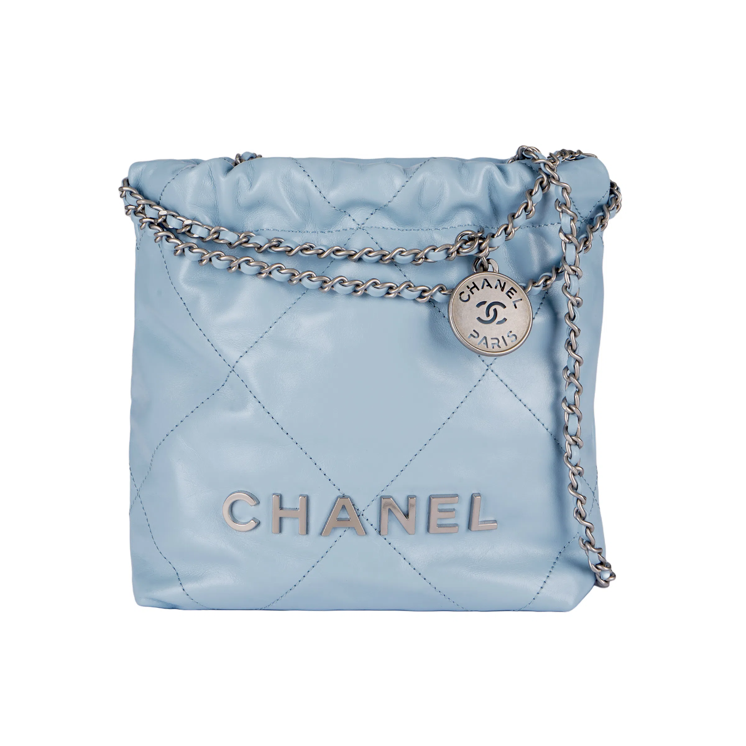 CHANEL 22Bag 23A baby blue