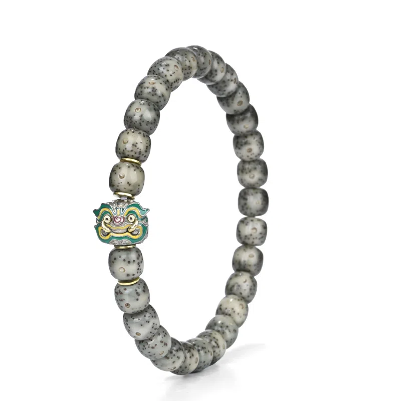 钰澜文玩 青花瑞兽转运珠 星月菩提 手串 男女同款情侣款