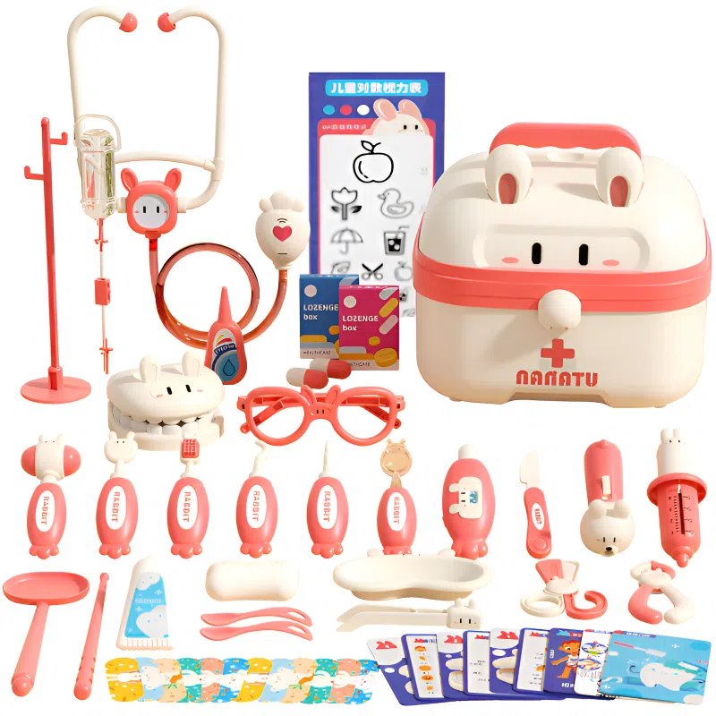 益米 过家家系列 小羊医护套装  医生护士角色扮演 早教益智玩具