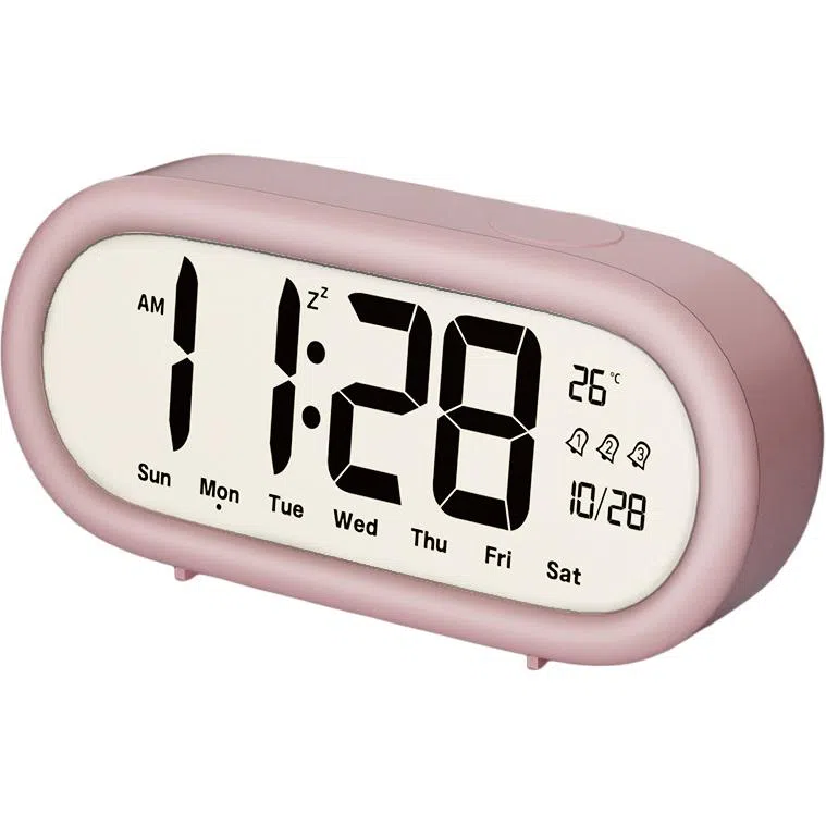 翰林时光 学生专用起床神器闹铃智能电子时钟桌面表 电子机芯 闹钟 男女同款