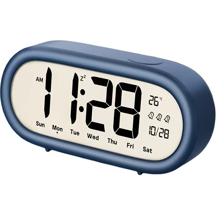 翰林时光 学生专用起床神器闹铃智能电子时钟桌面表 电子机芯 闹钟 男女同款